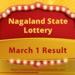 Lottery Sambad Result Today