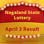 Lottery Sambad Result Today