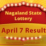 Lottery Sambad Result today