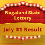 Nagaland Lottery Sambad Result Today