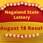 Nagaland Lottery Sambad Today Result