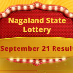 Nagaland Lottery Sambad Result Today