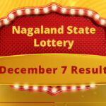 Nagaland Lottery Sambad Result Today